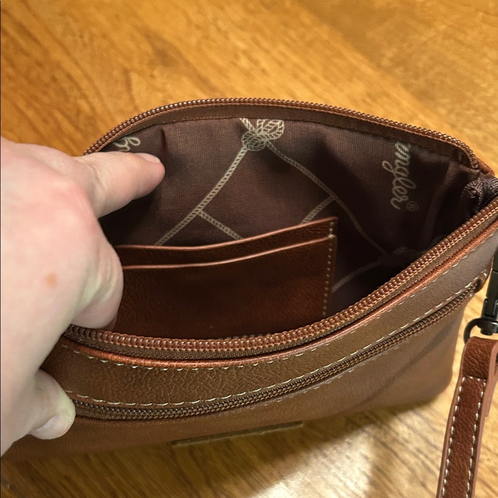 Wrangler Brown Leather Belt Bag - Picture 9 of 9